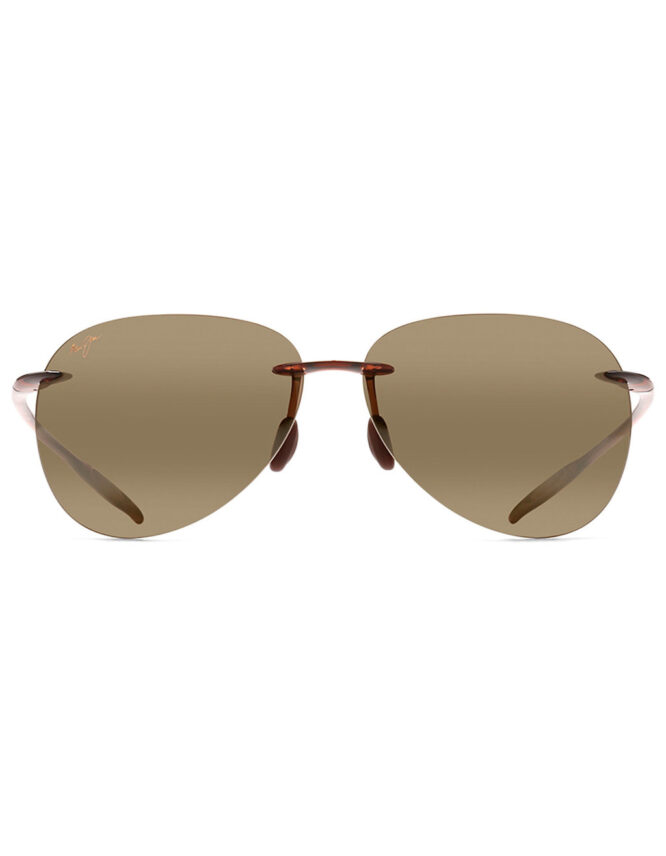 MAUI JIM SUGAR BEACH H421 26 62 BROWN SILVER MIRROR POLARIZED - Image 2