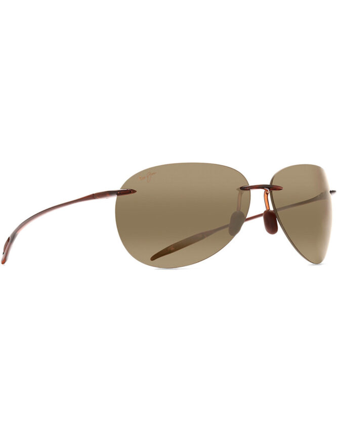 MAUI JIM SUGAR BEACH H421 26 62 BROWN SILVER MIRROR POLARIZED