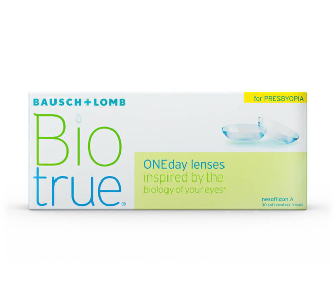 BIOTRUE ONEDAY for PRESBYOPIA 30 φακοί +10 φακοι δώρο ημερήσιοι πρεσβυωπίας της Bausch&Lomb