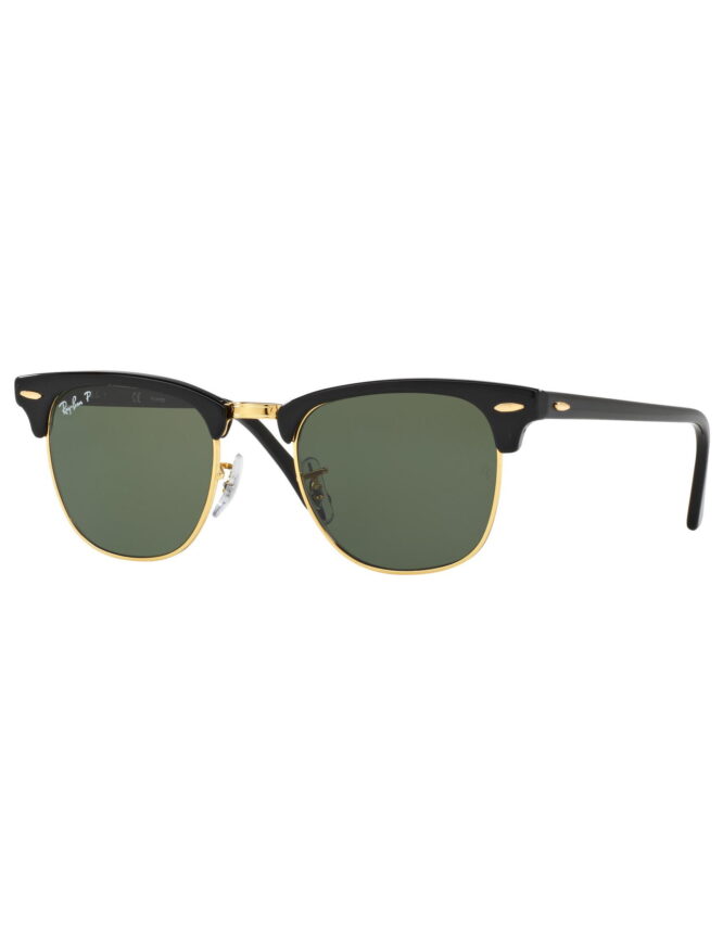 RAY BAN RB3016 CLUBMASTER 901/58 51 G15 POLARIZED