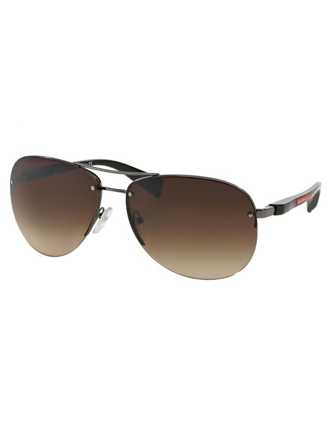 PRADA LINEA ROSSA 56MS 5AV-6S1 H 65 BROWN GRADIENT