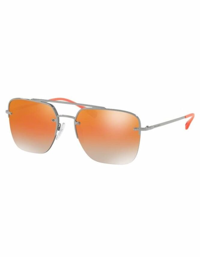 PRADA PR54SS 5AV6U0 59 ORANGE GOLD MIRROR GRADIENT