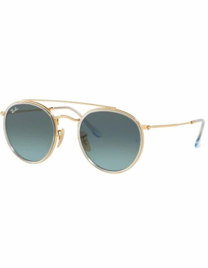 RAY BAN RB3647N DOUBLE BRIDGE 91233M 51 BLUE GRADIENT