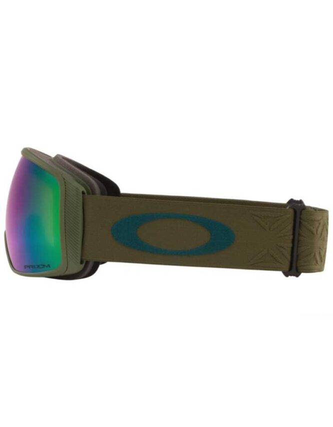 OAKLEY OO7104-16 FLIGHT TRACKER XL SNOW GOGGLES PRIZM JADE MIRROR - Image 6