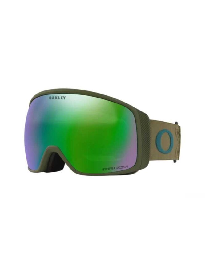 OAKLEY OO7104-16 FLIGHT TRACKER XL SNOW GOGGLES PRIZM JADE MIRROR