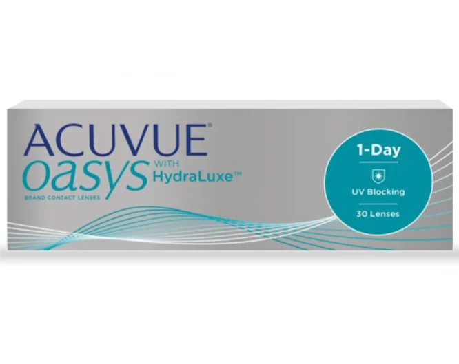 Acuvue 1-Day Oasys 30 Ημερήσιοι Φακοί Επαφής Σιλικόνης Υδρογέλης