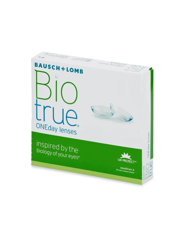 BIOTRUE ONEDAY 90τεμ+30τεμ δώρο ημερήσιοι φακοί επαφής Bausch & Lomb