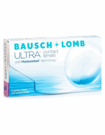 ULTRA BAUSCH & LOMB ΜΥΩΠΙΑΣ-ΥΠΕΡΜΕΤΡΩΠΙΑΣ ΜΗΝΙΑΙΟΙ 6pack + 2 ΦΑΚΟΙ ΔΩΡΟ