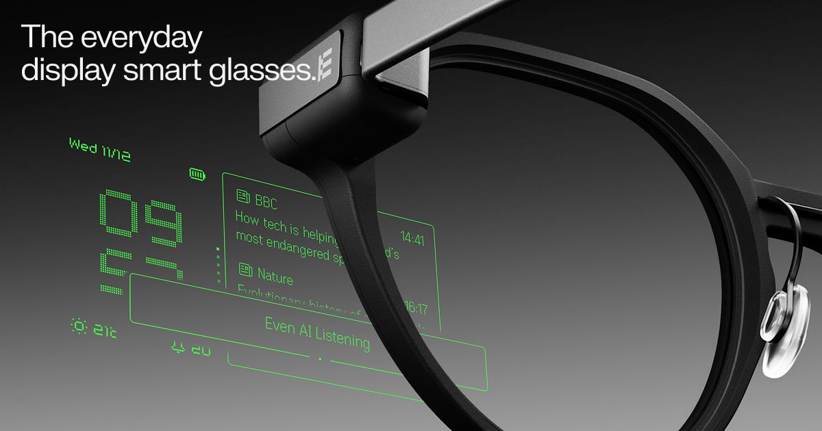 Even Realities Smart AI Glasses